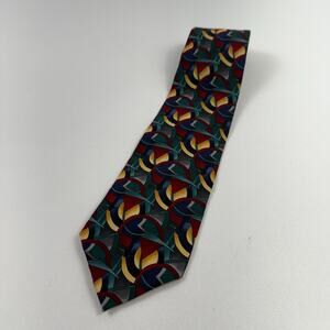J Garcia 100% Silk Alien Craft Collection Neck Tie NWOT